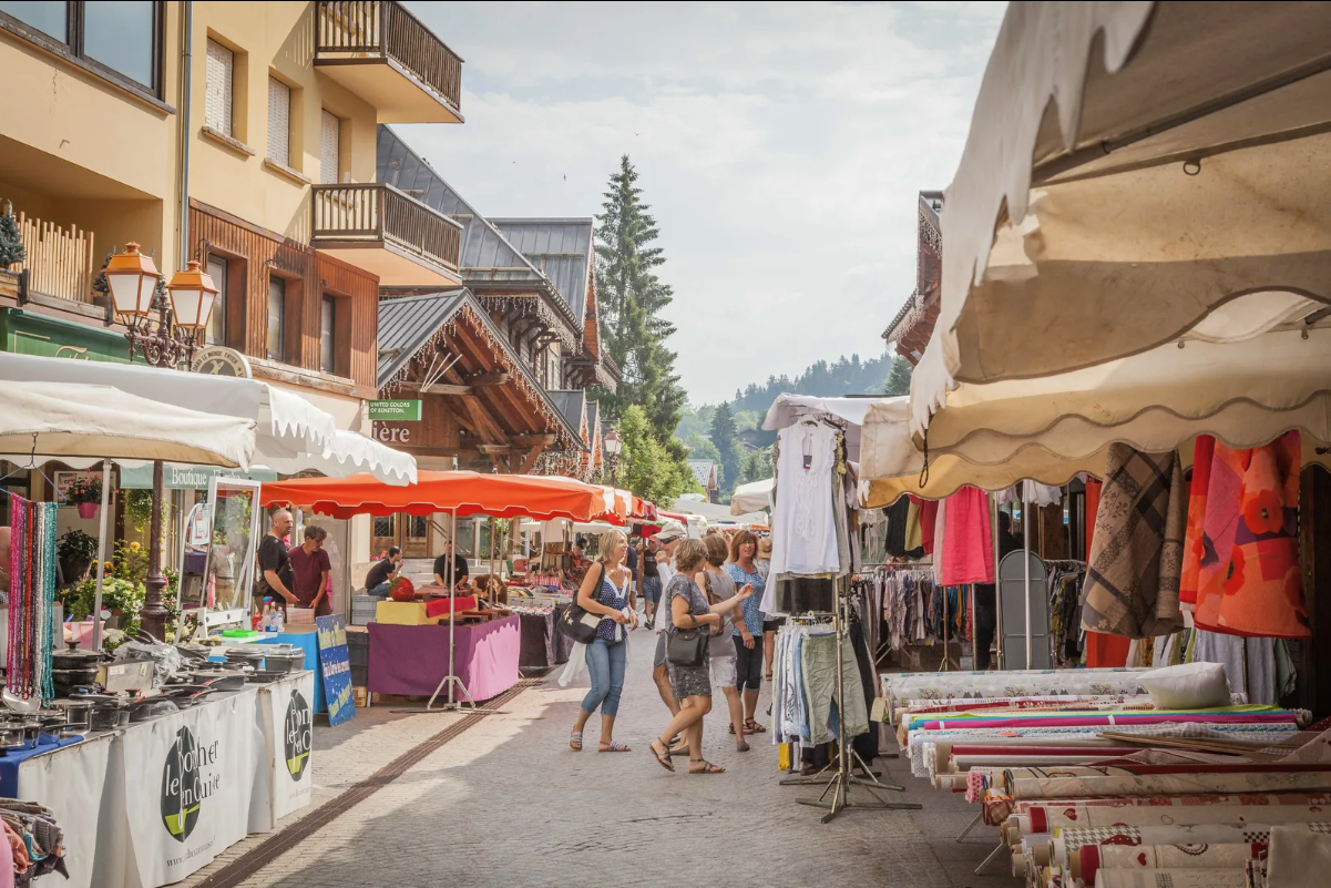 Marché de Megève